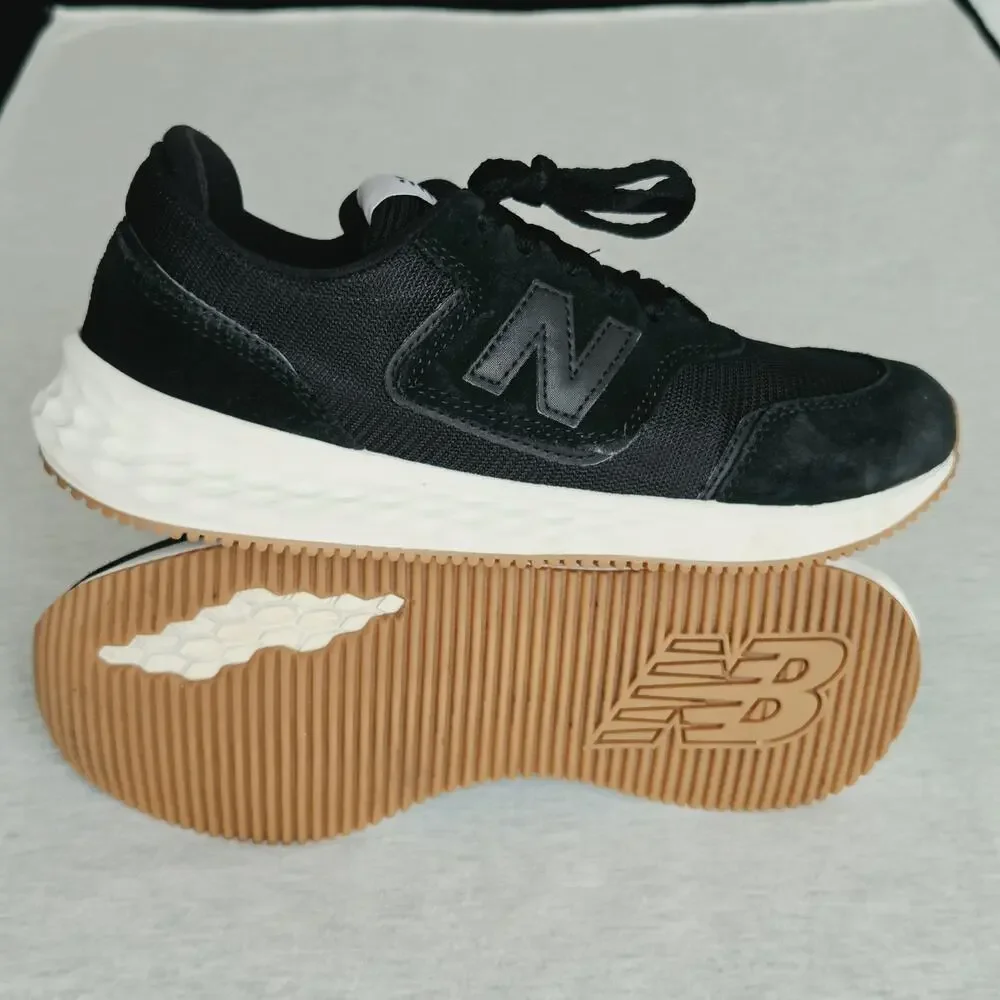 B8 New Balance X70 Womens US 9 Black Comfort Running Walking Sneakers